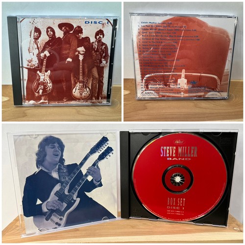 Steve Miller Band - Long Box Set (CD 3 Disc Set With Book 1994) Capital Records - Picture 13 of 15