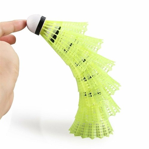Outdoor Durable Sports Training Balls Badminton Shuttlecocks Nylon Plastic - Picture 3 of 12