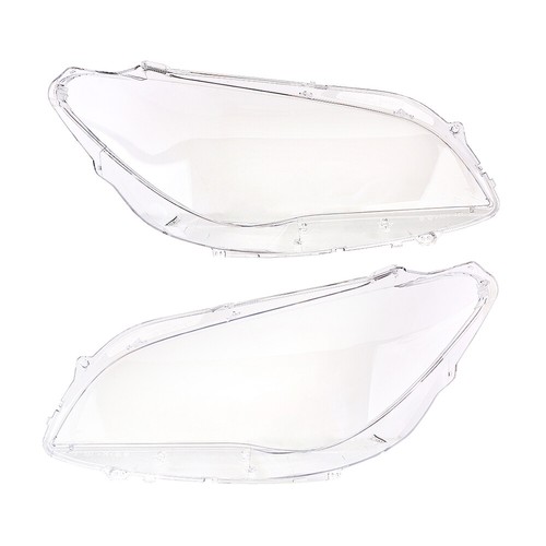 2X Scheinwerferglas Linse Abdeckung L + R für BMW 7 Series F01 F02 2009-2015 - Picture 15 of 15