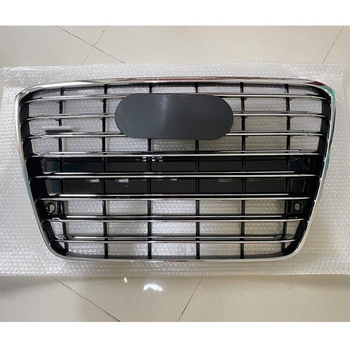 Silver Front Bumper Grill Mesh Radiator Grille For Audi A8 D4 2010-2014 - Picture 1 of 11