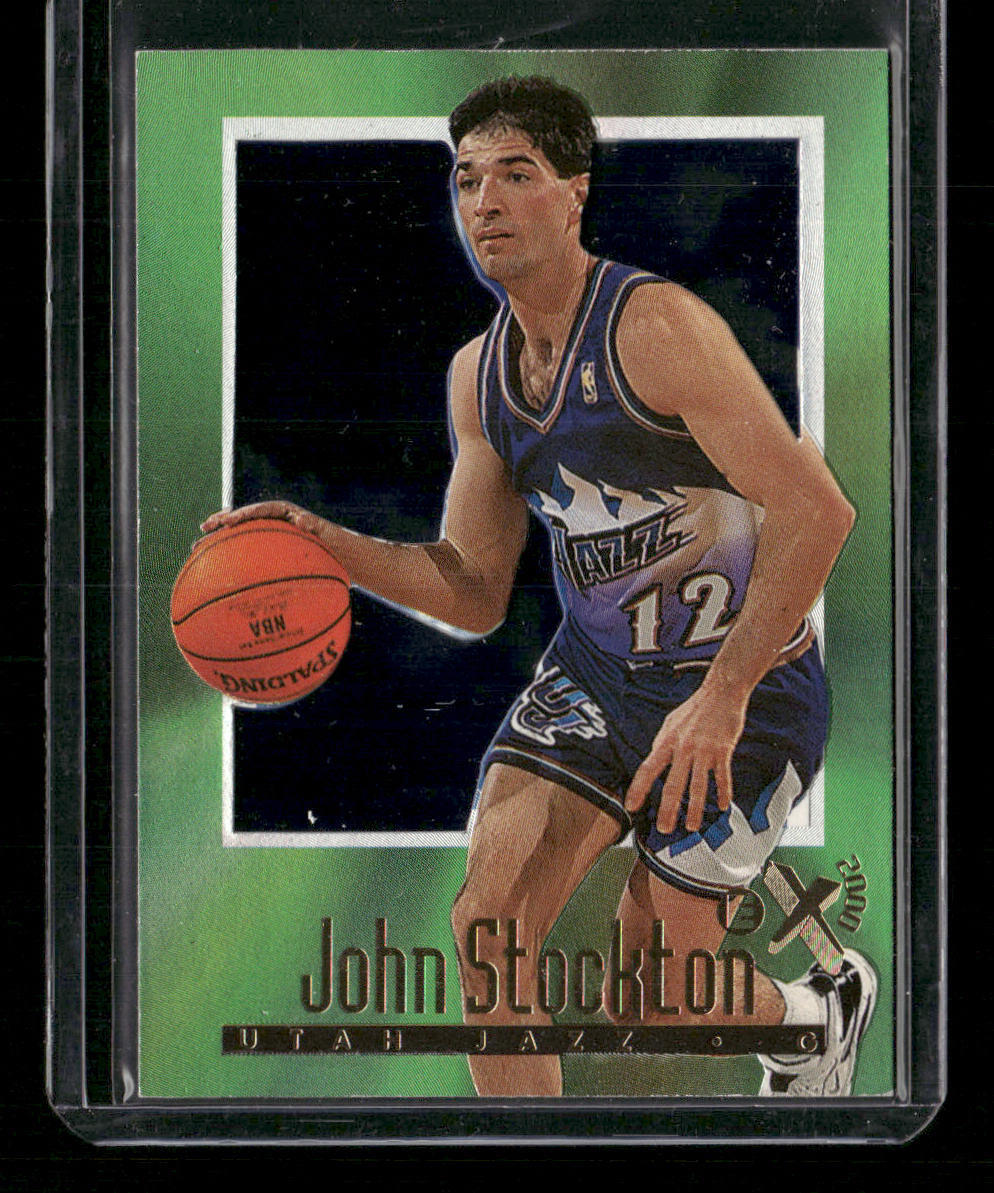 1996-97 E-X2000 #75 John Stockton