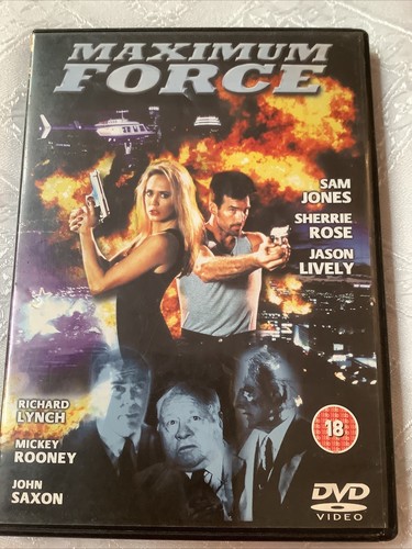 Maximum Force [DVD], , Very Good, DVD Old fashion Action Movie Wow 🤩 - Picture 2 of 5