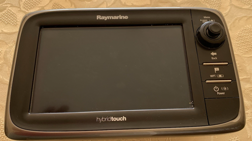 Raymarine e7 HybridTouch Chartplotter E62354 Touch screen faulty. Works fine
