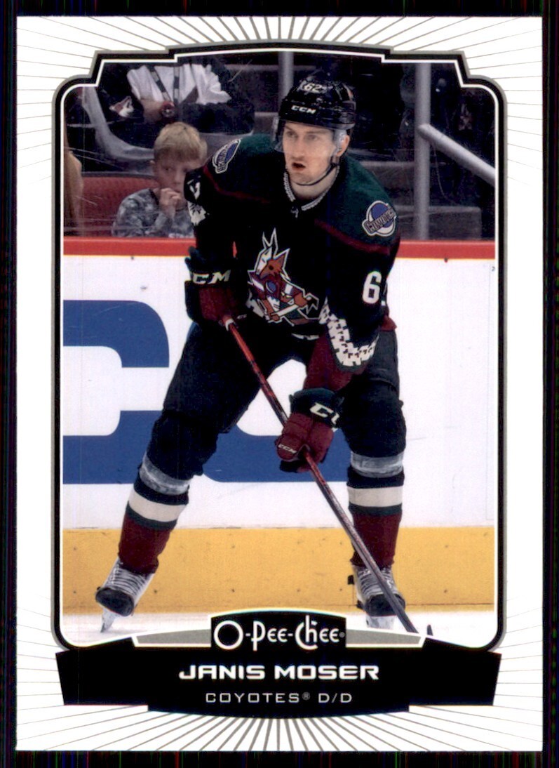 2022-23 UD O-Pee-Chee OPC Base #497 Janis Moser - Arizona Coyotes