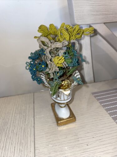 Petit Antique French Paris Porcelain Pierced Basket - Picture 2 of 9