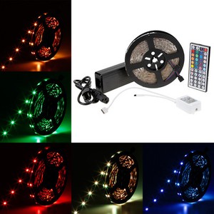 10M-5050-SMD-RGB-300-600Leds-DC24V-LED-Strip-Light-IR-Remote-DC-Power