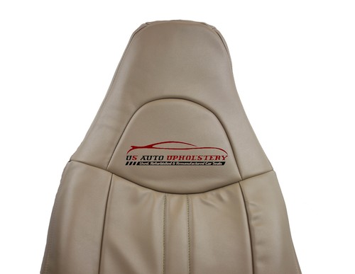 Driver Lean Back Vinyl Tan 2003-2016 Compatible with Chevy Express Cargo Van - Picture 3 of 5