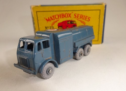 Matchbox RW 73A Pressure Refueller blaugrau späte Gußform in "B" Box - Picture 2 of 11