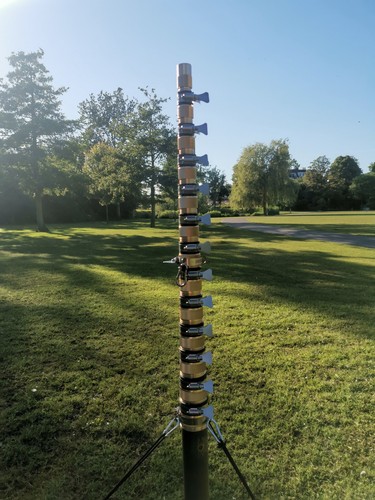 4pcs Antenna Tower Mast Pole 43 Feet IONOPOLE 13 SEA Mountain Super Strong - Afbeelding 2 van 24