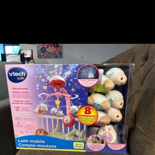 VTech 503355 Lumi Sheep Counter Mobile, Pink/White New Original Packaging - Picture 1 of 1
