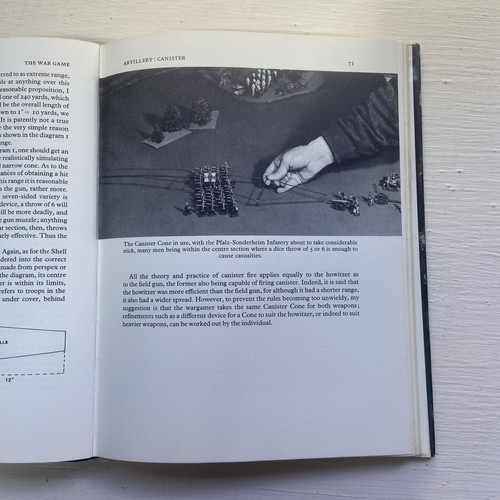 Vintage 1971 The War Game Charles Grant RPG Army Strategy History Military - Foto 13 di 14