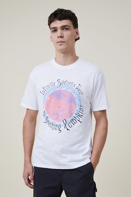Cotton:On Men's Loose Fit T-Shirt Smashing Pumpkins Infinite