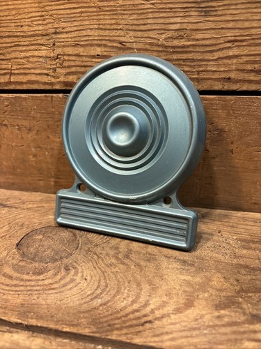 1955 Ford Radio Delete Plate Cover Nice Car Truck Vintage Round Dash Original - Bild 9 von 9