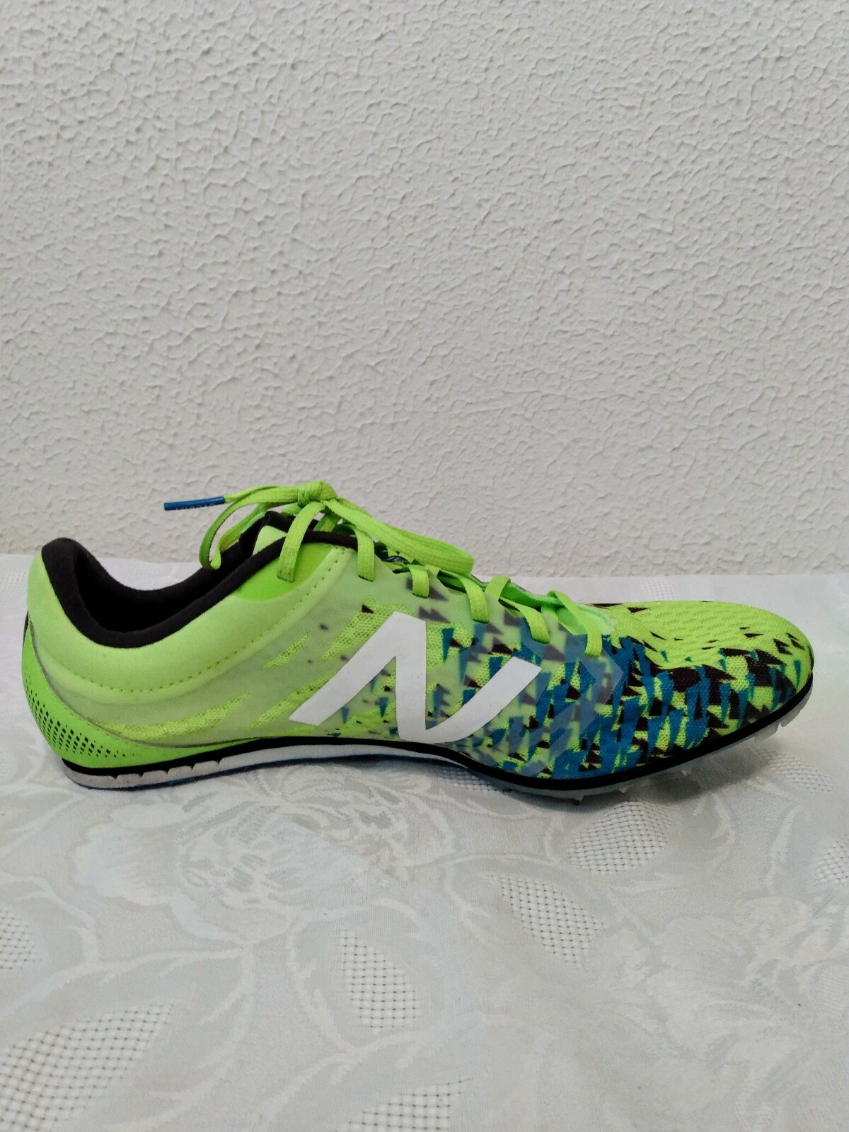 SAOLA Scarpe New Balance Uomo Stampa Verde N B Racing Silent Hunter Spike Tg 11 MD 588