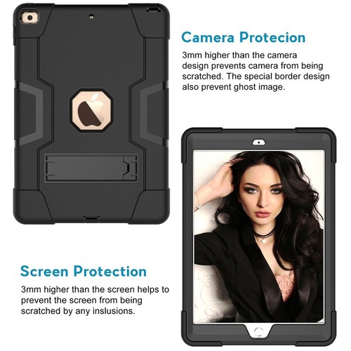 iPad 10.2 (7th/8th/9 Gen)/iPad 10.9(10th Gen)Shockproof Soft Silicone Case Cover - Picture 3 of 86