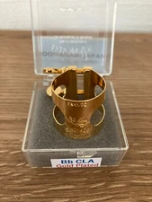 D.BONADE Bb Clarinet ligature  Nomal (non inverted) Gold plate 2250G New JAPAN