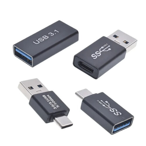 USB Type-C Male to Type-A Male Converter Type-C Male to USB3.0 Male Adapter - 第 3/5 張圖片