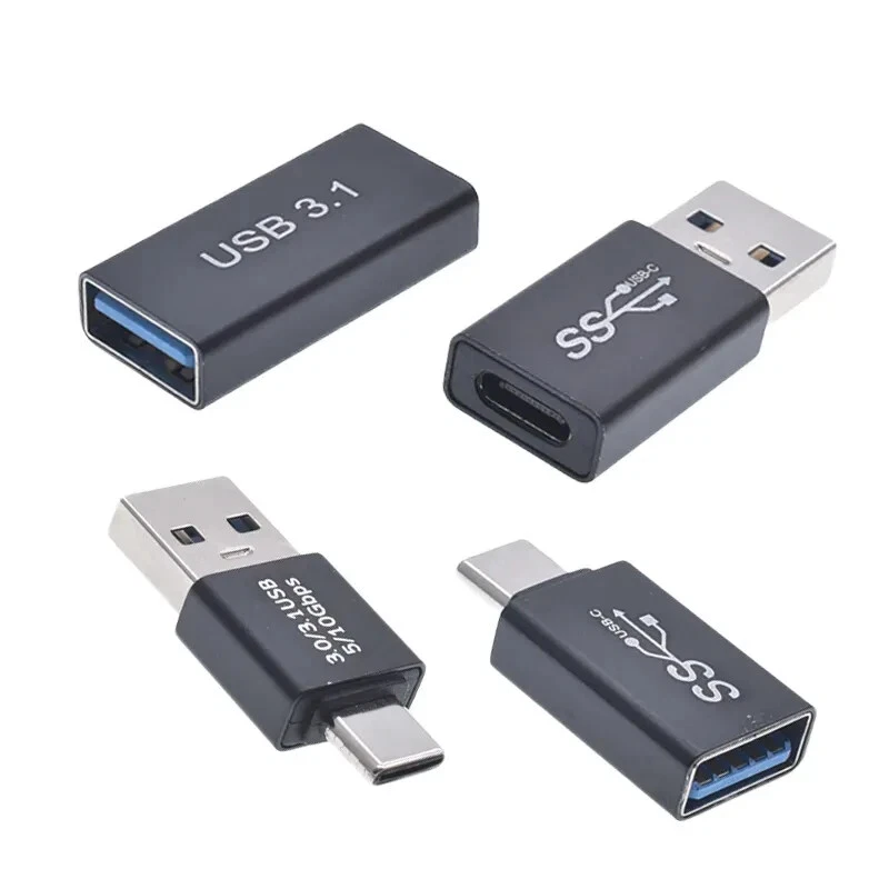 USB Type-C Male to Type-A Male Converter Type-C Male to USB3.0 Male Adapter - Image 3 of 4