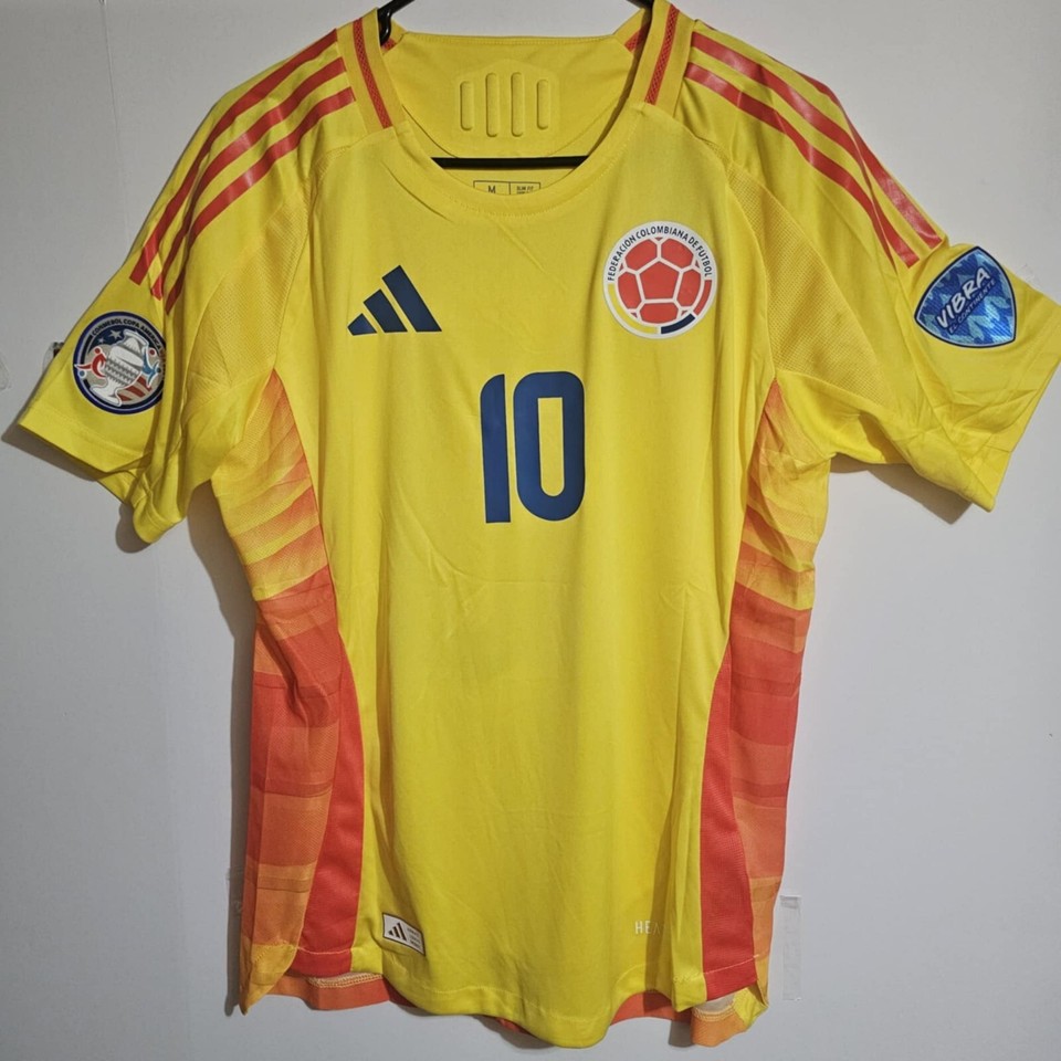 Colombia Home Jersey Copa America 2024 James10 L eBay