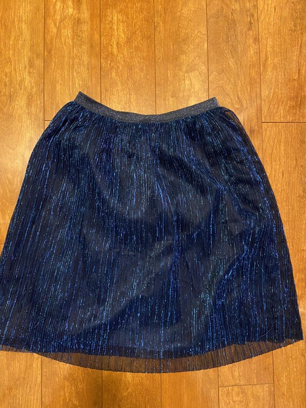 YOUTH GIRLS SKIRT BY WONDER NATION SIZE XL 14-16 EXCELLENT BLUE