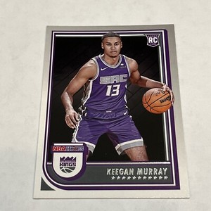 KEEGAN MURRAY 2022-23 Panini NBA Hoops Rookie Purple Parallel RC #234 Kings NBA
