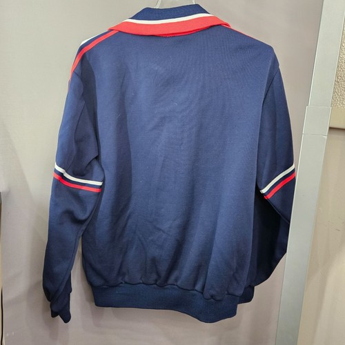 Men Track Jacket MacGregor L Blue Red Full Zip USA Soccer Football Embroidered - Picture 2 of 9