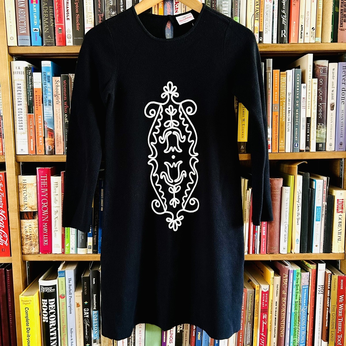 Hanna Andersson NWT Black White Floral Embroidery Milano Sweater Dress 10 EU 140 | eBay Hanna Andersson NWT Black White Floral Embroidery Milano Sweater Dress 10 EU 140 | eBay