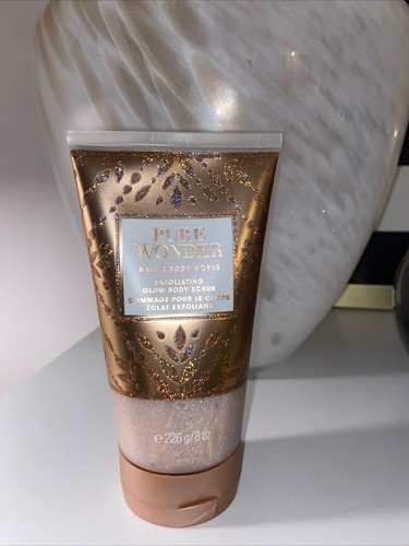 Bath & Body Works Pure Wonder Body Scrub Exfoliating Glow Jasmine Amber Rose` - Picture 2 of 3