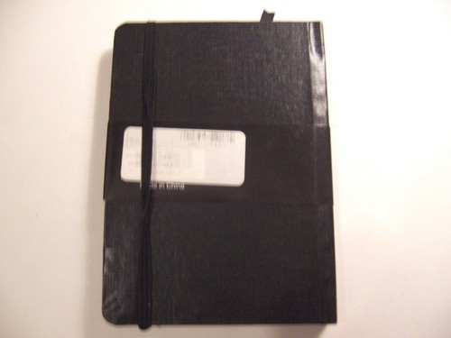 Journal Lined paper  4"x6" Hardback Black    #E24 - Picture 2 of 4