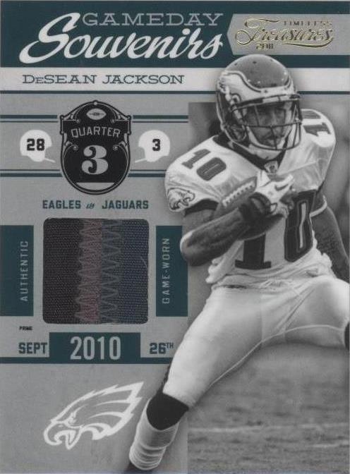 2011 Panini Timeless Treasures DeSean Jackson #3 - 1 of 2