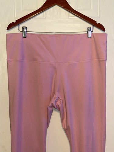 Neu ohne Etikett Nike rosa 7/8 Dri-Fit hochtaillierte Leggings Größe 2X - Bild 9 von 12