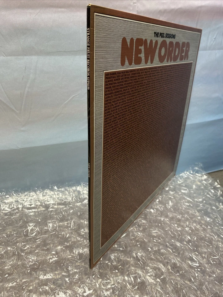 New Order The Peel Sessions 12" Metallic Cover, UK 1987 Truth +2  45 ‘s!! - Image 3 of 4