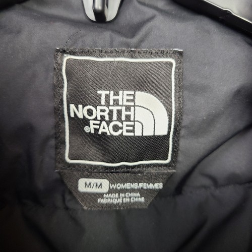 The North Face Greenland Hyvent Daunenmantel Parka Damen M schwarz Fellkapuze Gürtel - Bild 5 von 10