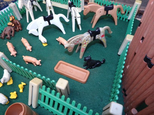 Vintage Playmobil Western Lot. Cowboys, Stagecoach, Native Americans, Fort Union - Picture 19 of 24