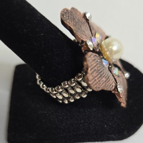 Blumen Stretch Ring - Bild 2 von 4