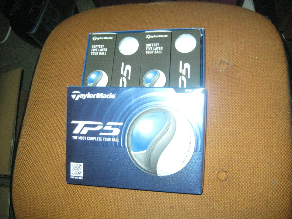 1 dozen BRAND NEW 2024 Taylor Made TP 5 golf balls white