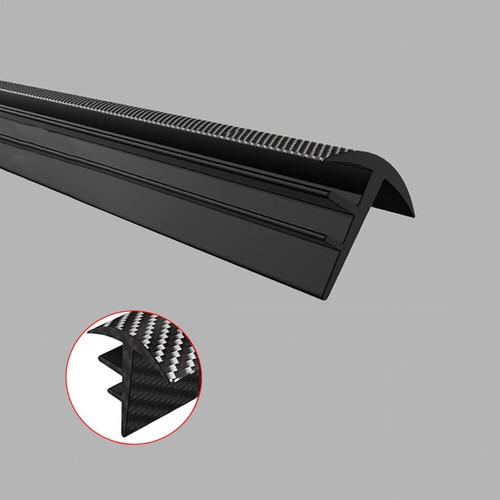 160cm Carbon Fiber Car Dashboard Windshield Gap Sealing Strip Rubber Accessories - Picture 12 of 15