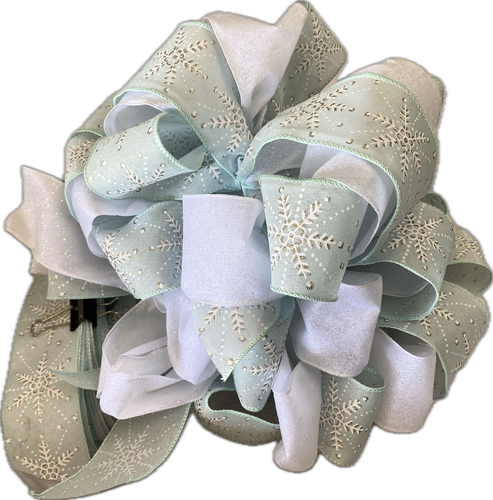 Ribbon Christmas Tree Topper Bows with streamers Large selection-fast shipping - Picture 154 of 155