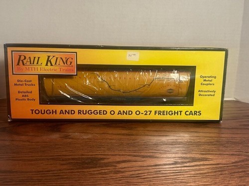MTH 30-75390 Illinois Central #1940 4-Bay Cylindrical Hopper Car "O" Gauge - Picture 3 of 7