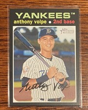 2020 Anthony Volpe Topps Heritage Minor League Non Auto Rc 🔥🔥