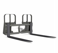 New HLA Pallet Forks Skid Steer Attachment