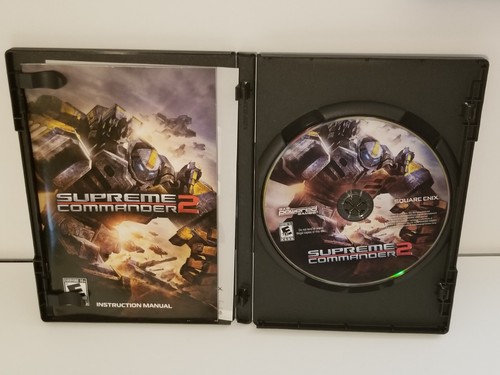 Supreme Commander 2  by Square Enix (PC, 2010) RTS Complete In Box With Manual - Picture 3 of 3