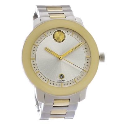 Movado Bold Verso Series Ladies 2-Tone Stainless Steel Quartz Watch 3600749