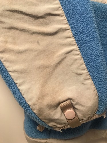 The North Face Girls Fleece Jacket Blue Gray Size Small Style# AC9Q - Picture 5 of 11