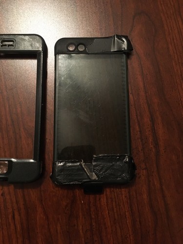 Lifeproof NUUD Waterproof Case For iPhone 6 Black Apple Used - Zdjęcie 4 z 4