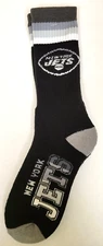 NFL New York Jets Men's Socks, New (PLATINUM DUECE)