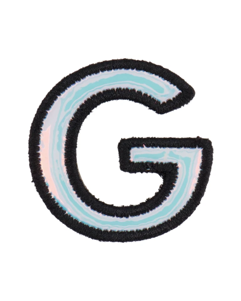 Stoney Clover Lane Silver Holographic Letter Patch - Image 4 of 4