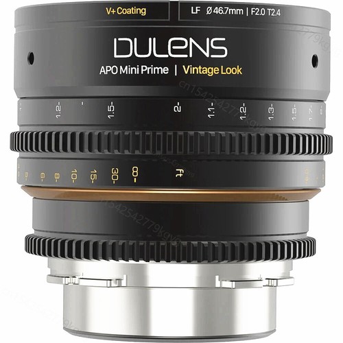 DULENS 21mm 31mm 43mm 58mm 85mm T2.4 FF APO Mini Prime Cine Lens for Canon EF/PL - Picture 2 of 19
