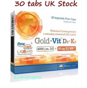Details About Healthy Bones Support Gold Vit D3 K2 Vitamin Complex Immune System