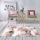 3D Elegant Flower N16142 Game Rug Mat Elegant Photo Carpet Mat Romy